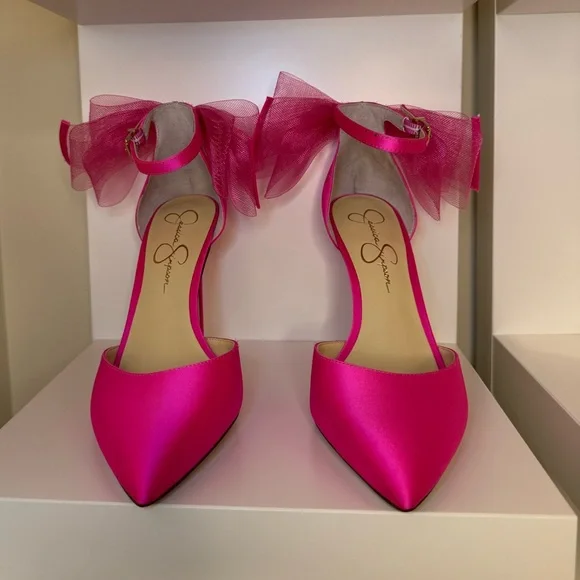 Jessica Simpson, Phindies Pump in Valley Pink, Size 9 - Picture 7 of 10